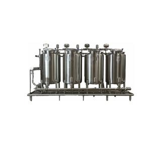 China Semi Automatic SS316 CIP Cleaning System For Beer Brewing Process CE Certification supplier