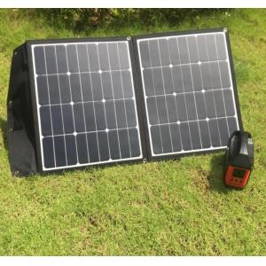 60w 80w 120w Portable Small Solar Panels Ground Mounting For Emergency