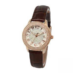 Jewelry Round Case Stainless Steel Bracelet Watches For Women , Steel Strap Watch