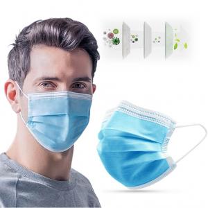 China Single Use Disposable Face Mask Eco Friendly Anti Dust Face Mask With Elastic Earloop supplier