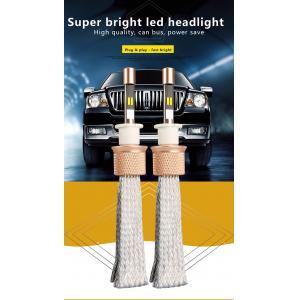 IP68 4800lm 45w White Color Car LED High Low Beam 3000K  H4, H13,  9004, 9007 For Philips