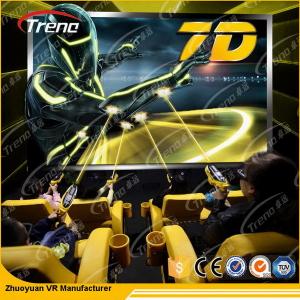 China Electric Video Game 7d Cinema Simulator With High Definition Movie supplier