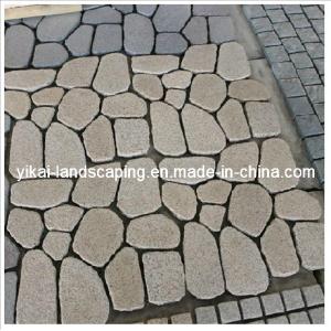 China Paving Stone, Granite Kerb Stone&Cubic Stone/Road Paving supplier