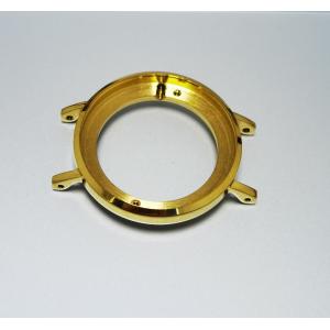 China O ouro chapeou as peças mecânicas do relógio, modelação por injeção de aço inoxidável do titânio supplier