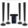 China 5.1 speaker sound box with USB/SD/FM/remote control function wholesale