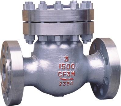 Cast Stainless Steel A351-CF8M High Pressure Bolted Bonnet Swing Check Valve