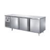 China Smart Refrigerated Workbench 3 Door Prep Fridge Pizza Prep Counter Fridge wholesale