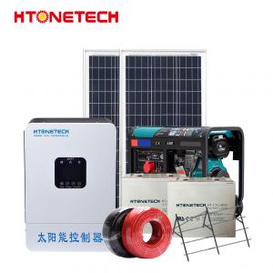 Residential Grid Connected Solar System 5KWH 10KWH 535-555Watt