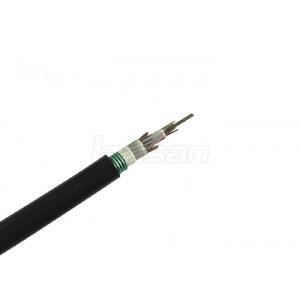 China PE GYTS 12 Core Optical Fiber Cable , Outdoor OS2 Single Mode Fiber Cable supplier