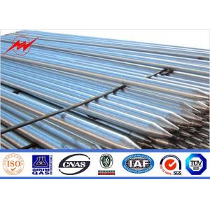 Tensile Strength Copper Bonded Earth Rod / Ground Rod With All Kinds Clamps