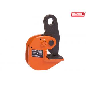 China 10 Ton Heavy Duty Horizontal Beam Lifting Clamp Jaw Opening 0-125mm supplier