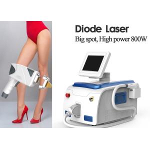 China 3 Wavelength Diode Laser Hair Removal Machine High Power Small Spot Size For Lip Hair wholesale