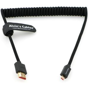 China 8K 2,1 HDMI micro à HDMI a tressé le cordon extensible pour le disque d'Atomos Ninja V 4K-60P 48Gbps HDMI pour Canon R5C/R5/R6 supplier