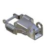 China Shockproof 304 Spring Damping Draw Latches Spring Loaded Toggle Latch wholesale