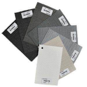 China Nex Design 100% Polyester Cheap Price Textured Blackout Roller Up Blinds Fabrics For Home Decoration wholesale