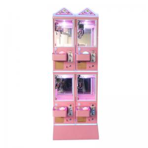 Metal Cabinet 4 Player Toy Crane Machine With Stable Game Board