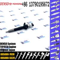 China Hot sale Fuel Injector 23670-39145 Common Rail Injetor 095000-7040 095000-7030 for TOYOTA VIGO 1KD 2KD on sale