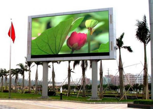 Pixel Pitch 10mm Outdoor LED Video Wall , HD LED Video Wall Display