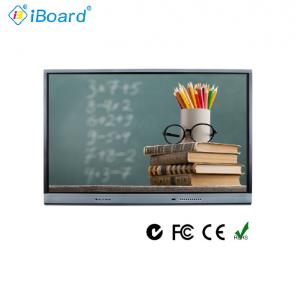 China 65 75 Inch IR Electronic Interactive Whiteboard 3840x2160 For Meeting supplier