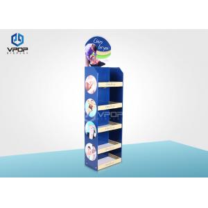 China Stable Cardboard Display Shelves , Cardboard Point Of Sale Display Stands supplier