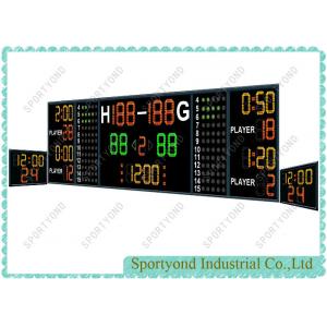 Large LED Basketball Scoreboard with double Shot clock for Basketball Sports