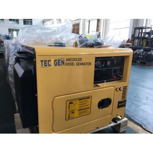 Single cylinder portable silent generator super silent diesel generator 5.5kW aircooled