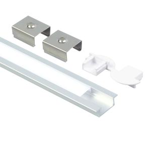 China PCカバー エンド キャップおよび取付けクリップとのLEDのストリップLEDのアルミニウム プロフィール wholesale
