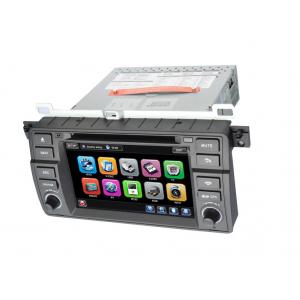 China BMW E46 Car Touch Screen GPS Bluetooth DVD Player with Windows CE 6.0 / ISDB-T / RDS supplier