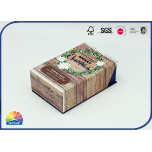 Glitter Powder Decorated Paper Cardboard Box 1200gsm CCNB