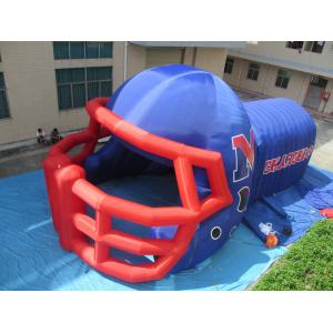 China Inflatable Helmet Tunnel / inflatable football tunnel Cat tunnel supplier