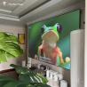 China 100 Inch Fixed Frame Screen 8K Fresnel ALR Projector Screen Ultra Wide Viewing Angle wholesale