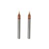 China 2 Flutes Radius Cutter End Mill , TiAlN Coating Solid Carbide Milling Tools wholesale