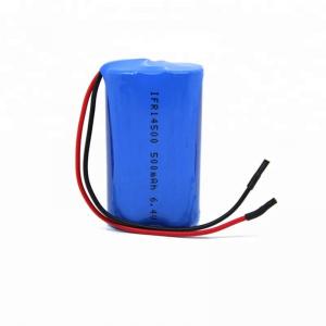 Lifepo4 14500 Lithium Ion Rechargeable Battery Pack Anti Shortcircuit / Overcharger