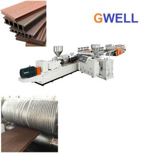 China WPC Wood Plastic Flooring Production Machine Wpc Floor Extrusion Line supplier