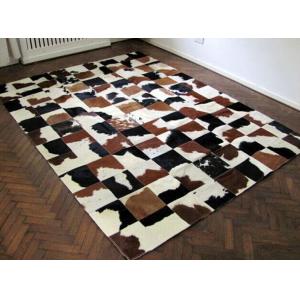 China Luxury Cow Leather Carpert Rug Of Animal Hide&Skin For Home Decor supplier