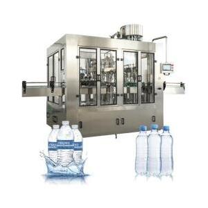 Carbonated Beverage Soda Pure Mineral Water Bottle Filling Capping Sealing Machine / Filling Production Line Automatic