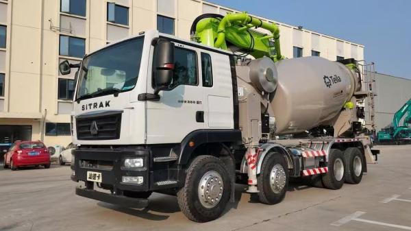 New 28M Concrete Mixer Pump Trucks With Smart Control System