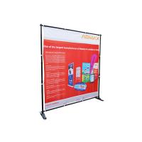China Large Format Trade Show Banner Stands , Telescopic Trade Show Retractable Banners on sale