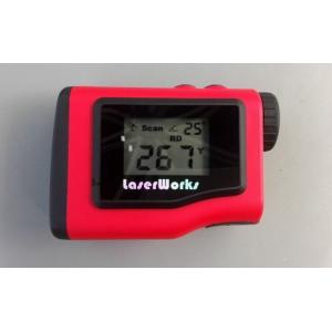 China LaserWorks LW600 Impermeable de 1,7 pulgadas pantalla LCD 6X Magnificación Golf Medidor de distancia láser supplier