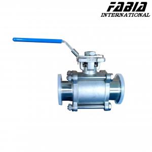 Stainless Steel Vacuum Ball Valve Manual Screwed Ball Valve For Fluid Control