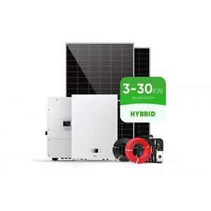 Solar Energy Storage System Complete 48V 3Kw 5Kw 8Kw 10Kw Solar Panel Home Hybrid Power System On Off Grid