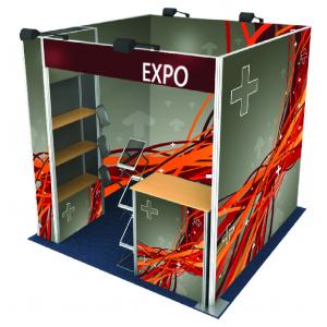 Custom Design Modular 10x20 Portable aluminum truss Exhibition Trade Show Booth