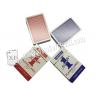 China Gambling Toolment NO.1 Red / Narrow Size 4 Small Index Paper Playing Cards wholesale