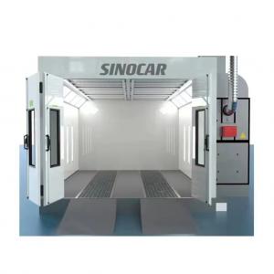 China Fireproof 6.9m Diesel Heating Car Paint Booth Durable Diesel Spray Booth supplier