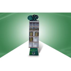 China Custom 12 - Cell Pop Cardboard Display Stands For Books Magazine Cd wholesale