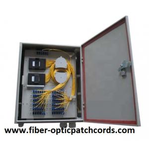 China 72 Core Fiber Optic Splitter Distribution Box FTTH For Corridor supplier
