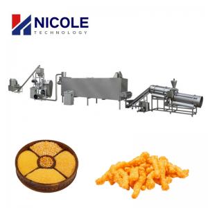 CE 150kg Corn Curls Making Machine Industrial Automatic Rotary
