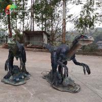 China 3 Meters Customized Robotic Life Size Animatronic Dinosaurs For Amusement Park on sale