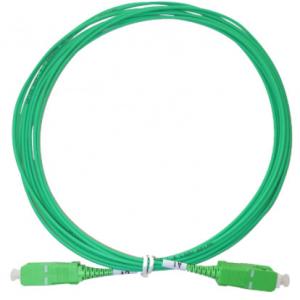 OEM SC APC Optical Fiber Patch Cord Fireproof Multifunctional