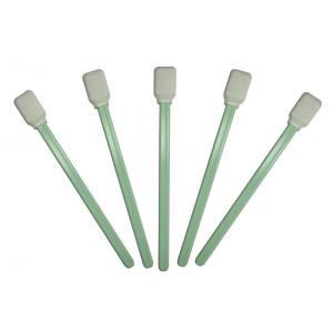 China Large Rectangle Long Cleaning Swabs Polyester Tip For Cleaning Broad Surfaces supplier
